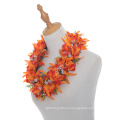 Hawai'i Classic Plumeria&Spider Lily Flower Short Leis